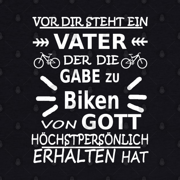 Vater Biken Downhill Männertag by FindYourFavouriteDesign